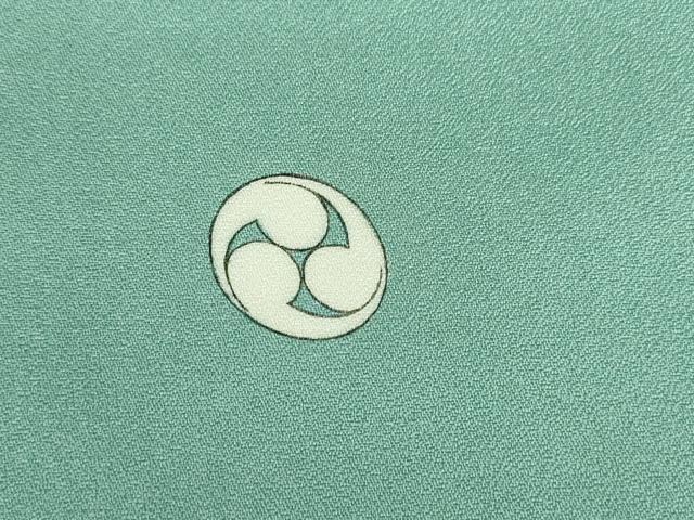平和屋着物●豪華色留袖 駒刺繍 吉祥短冊流水花文 金彩 正絹 逸品 DABA4651az