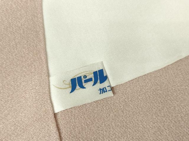 平和屋着物●十日町友禅作家 岡村蒼風 訪問着 地紙牡丹文 金彩 正絹 逸品 DABA4656az