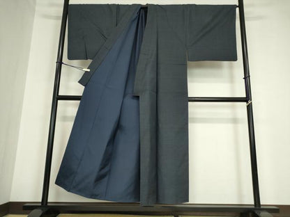平和屋着物●男性 本場大島紬 100亀甲 総詰め キングサイズ 正絹 逸品 DABA4661az