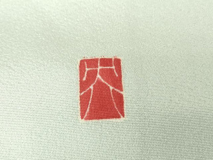 平和屋着物●豪色留袖 友禅 作家物 水辺人物風景文 正絹 逸品 DABA4704az