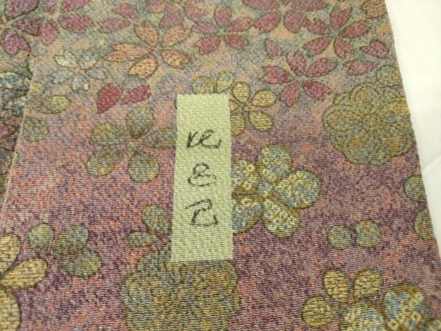 平和屋着物●訪問着 比呂巳 花尽くし 鬼しぼ縮緬 正絹 逸品 DABA4709az