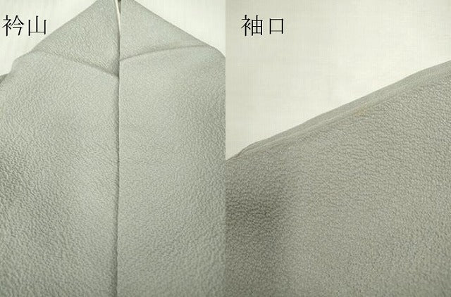 平和屋着物●上質な色無地　薄鈍色　正絹　逸品　DABA4716az 平和屋着物○上質な色無地 薄鈍色 正絹 逸品 DABA4716az