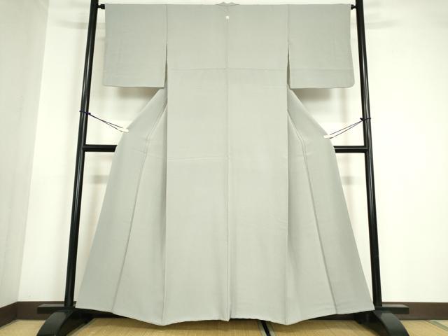 平和屋着物●上質な色無地　薄鈍色　正絹　逸品　DABA4716az 平和屋着物○上質な色無地 薄鈍色 正絹 逸品 DABA4716az