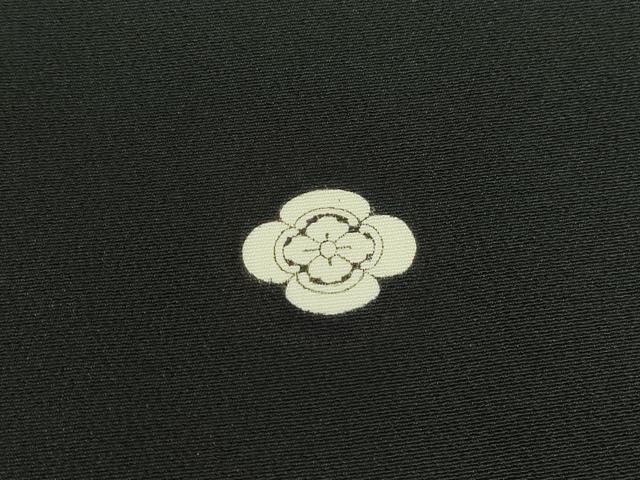 平和屋着物●豪華黒留袖　友禅作家物　群鳥花文　正絹　逸品DABA4827az