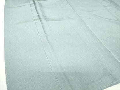 平和屋着物●上質な色無地　秘色色　正絹　逸品　未使用　DABA4841az