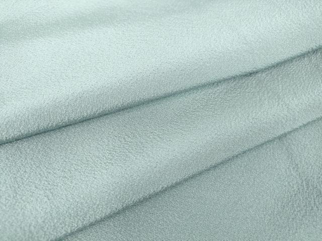 平和屋着物●上質な色無地　秘色色　正絹　逸品　未使用　DABA4841az