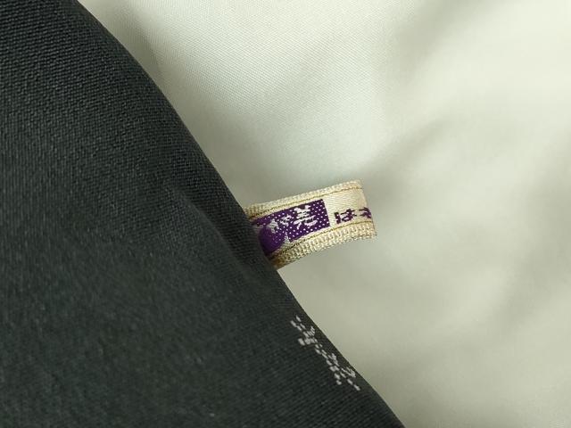 平和屋着物●江戸小紋染工房　小林染芸　小林茂徳　訪問着　江戸小紋　樹林文　さが美扱い　正絹　逸品　DABA4887az