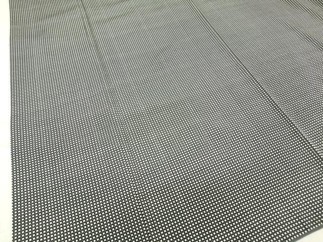 平和屋着物●江戸小紋　角通し　正絹　逸品　DABA4888az