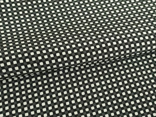 平和屋着物●江戸小紋　角通し　正絹　逸品　DABA4888az