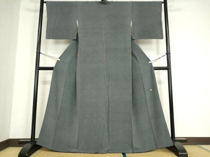 平和屋着物●江戸小紋染工房　小林染芸　小林茂徳　江戸小紋　丸文　さが美扱い　正絹　逸品　DABA4889az