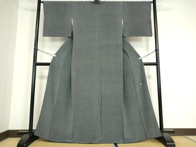 平和屋着物●江戸小紋染工房　小林染芸　小林茂徳　江戸小紋　丸文　さが美扱い　正絹　逸品　DABA4889az