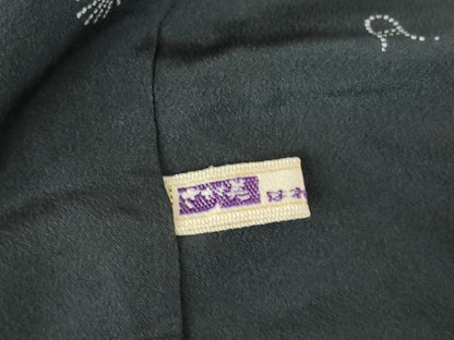 平和屋着物●江戸小紋染工房　小林染芸　小林茂徳　江戸小紋　丸文　さが美扱い　正絹　逸品　DABA4889az