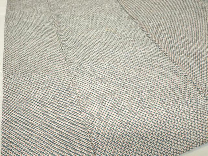 平和屋着物●大変加工の良い総絞り小紋　正絹　逸品　DABA4894az