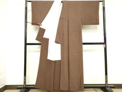 平和屋着物■上質な小紋　芝文　正絹　逸品　DABA5275cd