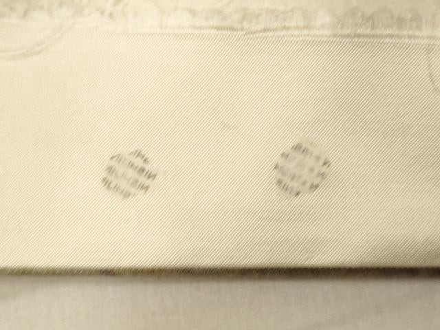 平和屋着物◎西陣　六通柄袋帯　風景樹林文　引箔　正絹　逸品　DABA5317cd