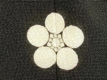 平和屋着物■豪華黒留袖　駒刺繍　浜松文　暈し染め　正絹　逸品　DABA5457cd