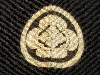 平和屋着物■豪華黒留袖　駒刺繍　結び紐文　暈し染め　銀彩　正絹　逸品　DABA5504cd