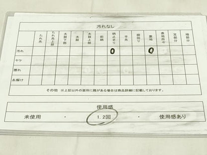 平和屋着物◎六通柄袋帯　古今絵文　風景文　金糸　正絹　逸品　DABA5809qp