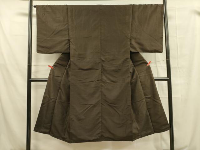 平和屋着物■男性　小紋　縞　正絹　逸品　DABA6097op