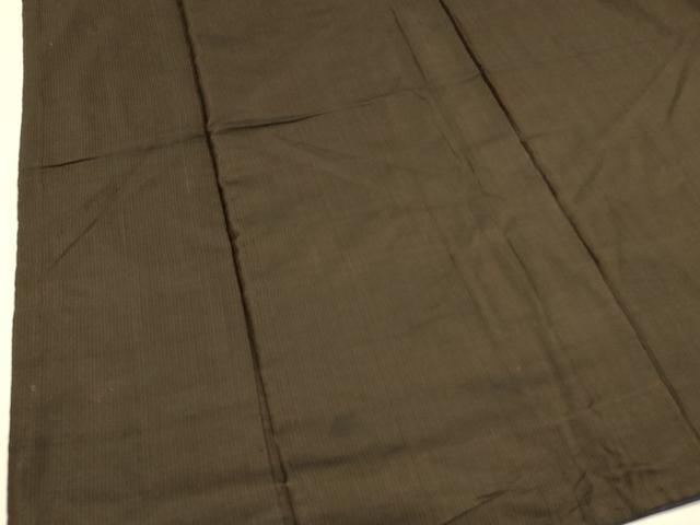 平和屋着物■男性　小紋　縞　正絹　逸品　DABA6097op