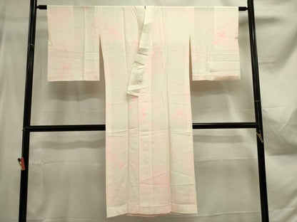 平和屋着物■長襦袢　無双仕立て　草花　暈し染め　正絹　逸品　DABA6271op