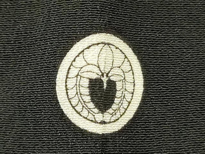 平和屋着物■豪華黒留袖　風景花松文　暈し染め　金彩　正絹　逸品　DABA6286op