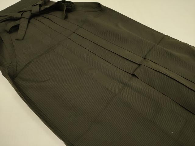 平和屋着物●男性　行灯袴　縞　正絹　逸品　AABD9817ph 平和屋着物□男性 行灯袴 縞 正絹 逸品 DABA6360op