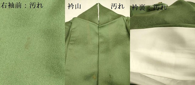 平和屋着物■訪問着　立波草花文　暈し染め　金彩　正絹　逸品　DABA6366op