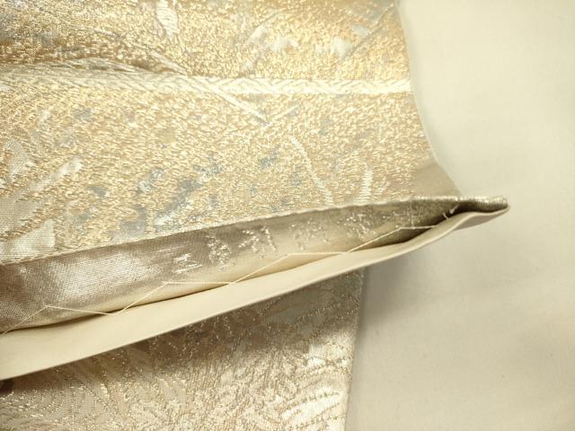 平和屋着物◎六通柄袋帯　京洛錦　二重引箔　金糸　正絹　逸品　DABA6428op