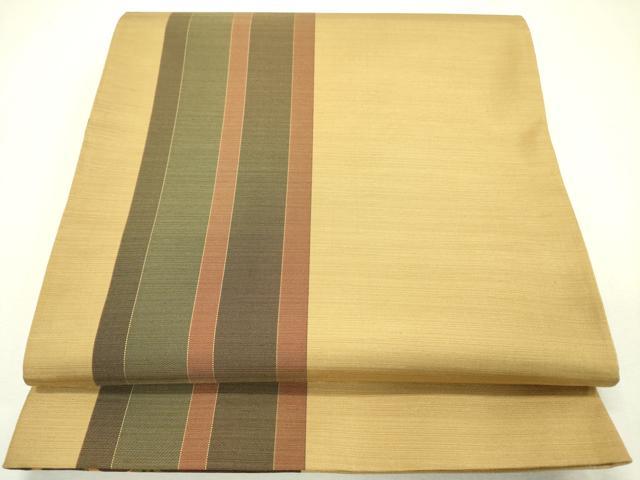 平和屋着物◎両面 六通柄袋帯 紹巴 古今絵巻 正絹 逸品 DABA6601op