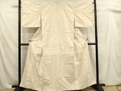 平和屋着物■上質な紬　蜀江花文　正絹　逸品　DABA6714op