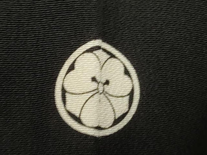 平和屋着物■豪華黒留袖 飛鶴風景花文 金彩 正絹 逸品 DABA6852op