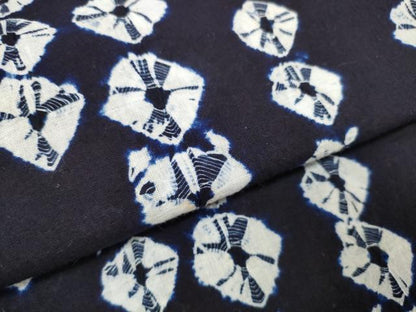 平和屋着物∴夏物 浴衣 有松鳴海絞 反物 着尺 蜘蛛絞り 立涌文 綿 逸品 未使用 DABA7017zzz