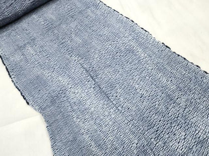 平和屋着物∴夏物 浴衣 反物 着尺 博多志ぼ里 湯のし前 証紙付き 綿 逸品 未使用 DABA7025zzz