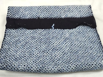 平和屋着物∴夏物 浴衣 有松鳴海絞 反物 着尺 三浦絞り 綿 逸品 未使用 DABA7027zzz