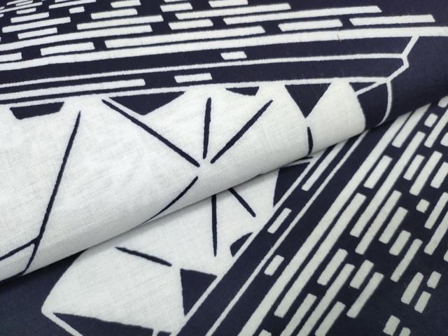 平和屋着物∴夏物 浴衣 反物 着尺 オーストラリア オペラハウス コアラ 綿 逸品 未使用 DABA7039zzz