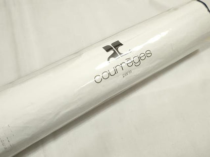 平和屋着物∴夏物 浴衣・小紋兼用 反物 着尺 courreges クレージュ フルーツ柄 果物 洗える着物 未使用 DABA7085zzz