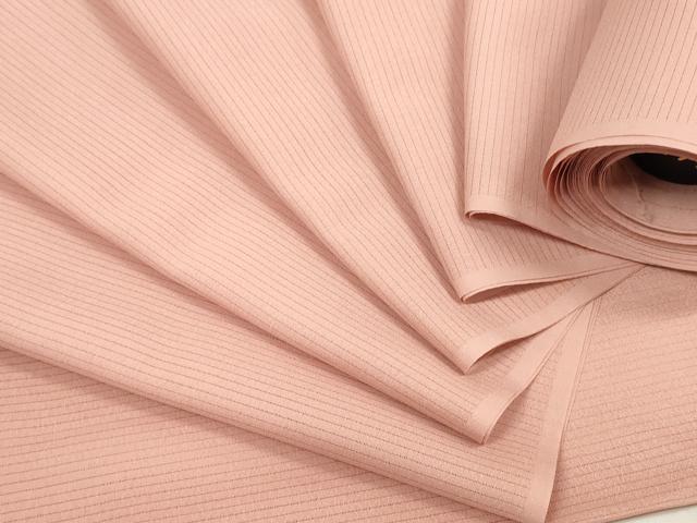 平和屋着物＊夏物　色無地　反物　着尺　絽　薄紅色　洗える着物　未使用　DABA7091zzz 平和屋着物＊夏物 色無地 反物 着尺 絽 薄紅色 洗える着物 未使用