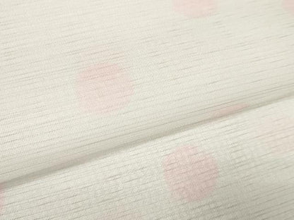 平和屋着物＊夏物　長襦袢　反物　着尺　変則絽　鈴　東レシルック　洗える着物　未使用　DABA7095zzz