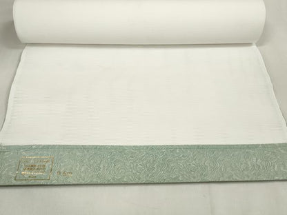 平和屋着物＊夏物 長襦袢 反物 着尺 絽 生成り色 セオ・アルファ 洗える着物 未使用 DABA7097zzz