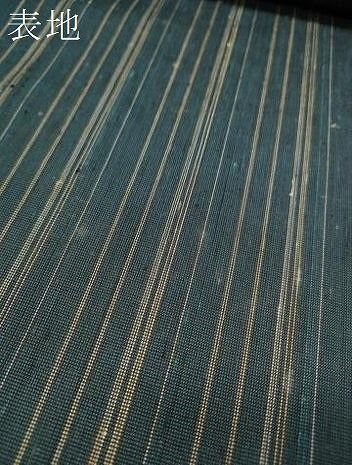 平和屋着物＊夏物 紗紬 反物 着尺 みちのく織 粋紗 間道 小島