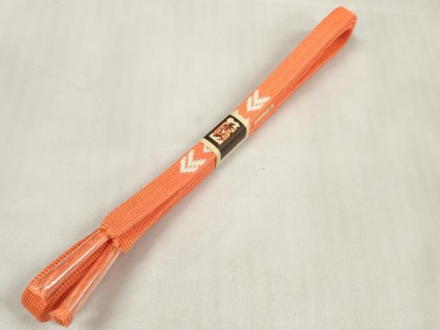 平和屋着物●和装小物　帯締め・帯揚げセット　中抜き絞り　流水文　逸品　未使用　DABA7123zzz