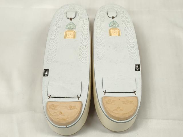 平和屋着物＊夏物 和装小物 パナマ草履 履物 きくこのみ 逸品 未使用 DABA7162zzz