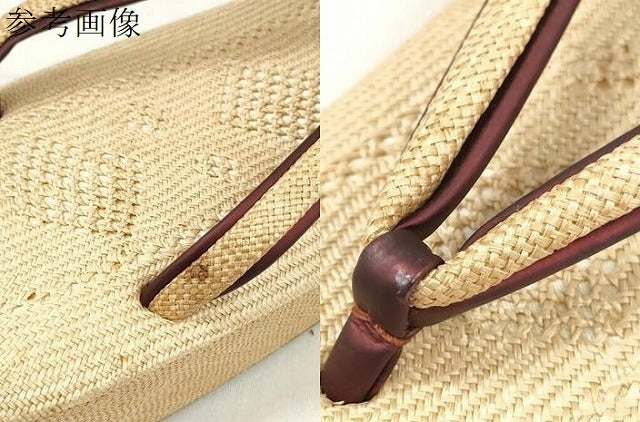 平和屋着物＊夏物　和装小物　パナマ草履　履物　逸品　未使用　DABA7164zzz