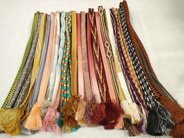 平和屋着物●和装小物　帯締め20本セット　高麗組　冠組　唐組　角八つ組　金糸　逸品　DABA7173zzz 平和屋着物○和装小物 帯締め20本セット 高麗組 冠組 唐組