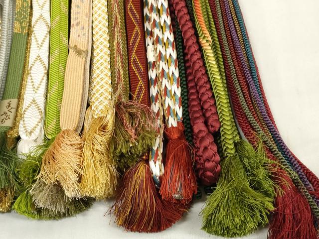 平和屋着物○和装小物 帯締め20本セット 手組紐 高麗組 唐組