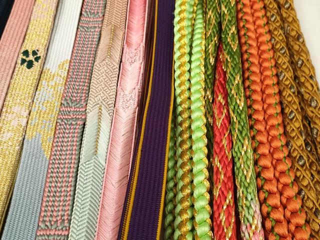 平和屋着物○和装小物 帯締め20本セット 高麗組 笹浪組 冠