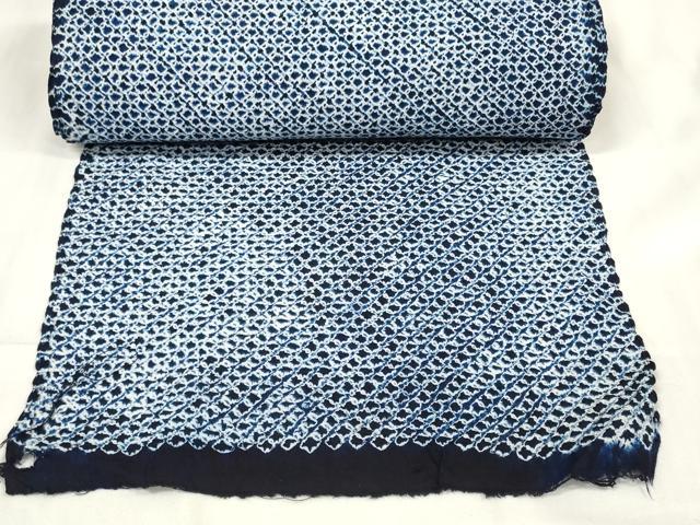 平和屋着物∴夏物 子供 浴衣 有松鳴海絞り 三浦絞り 綿 逸品 未使用 DABA7229zzz