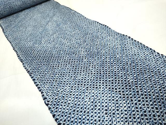 平和屋着物∴夏物 子供 浴衣 有松鳴海絞り 三浦絞り 綿 逸品 未使用 DABA7229zzz