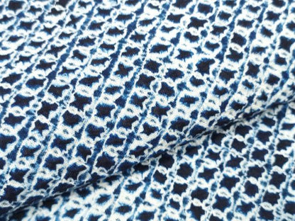 平和屋着物∴夏物 子供 浴衣 有松鳴海絞り 三浦絞り 綿 逸品 未使用 DABA7229zzz
